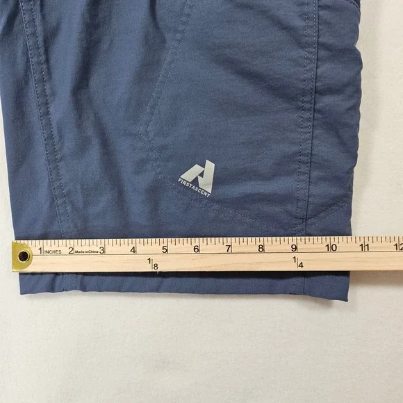 Eddie Bauer First Ascent Men's guide pro shorts 33 blue hiking gorpcore tech - Picture 8 of 10